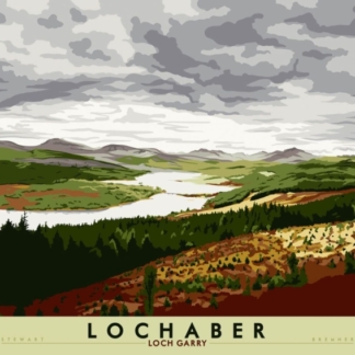 Image of Lochaber: Loch Garry by Stewart Bremner